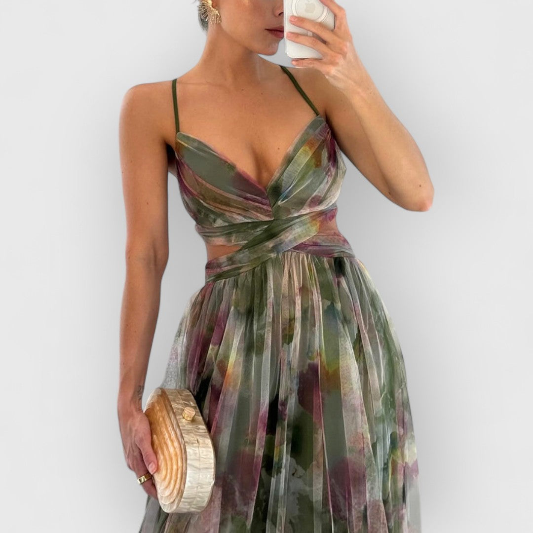 Verity - Long Floral Dress