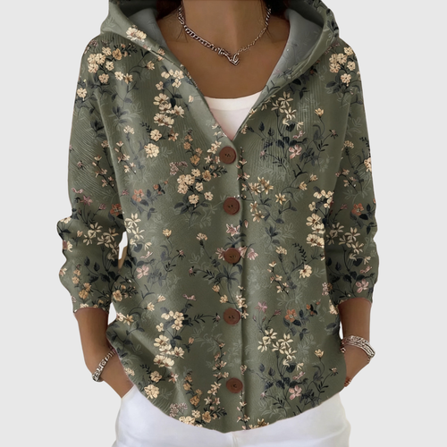 Gloria | Mesh Jacket with Hood