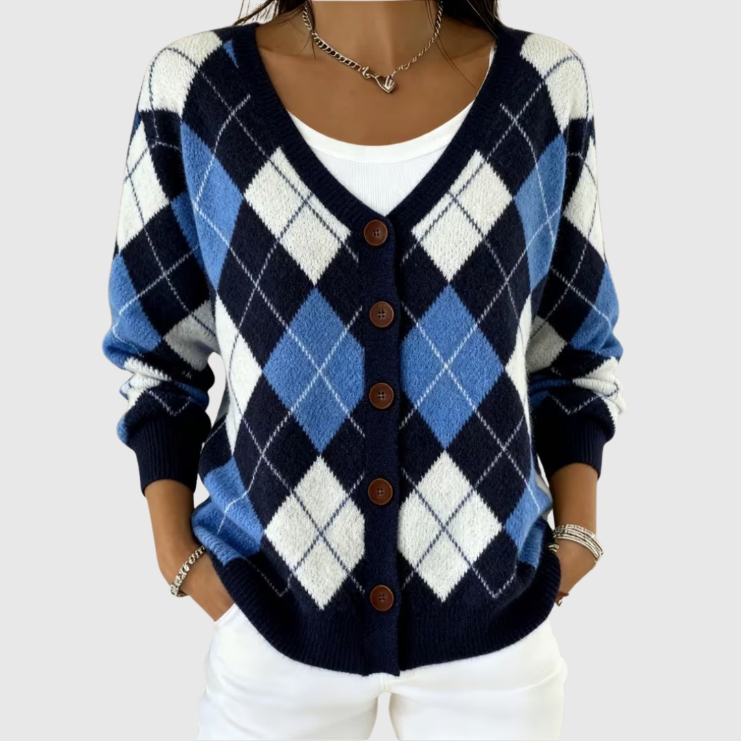 Solidea | Knitted Cardigan with Buttons