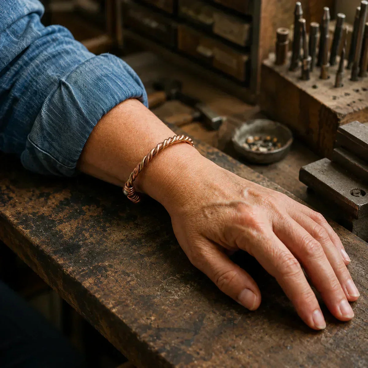 Calista Santorini Bronze Bracelet
