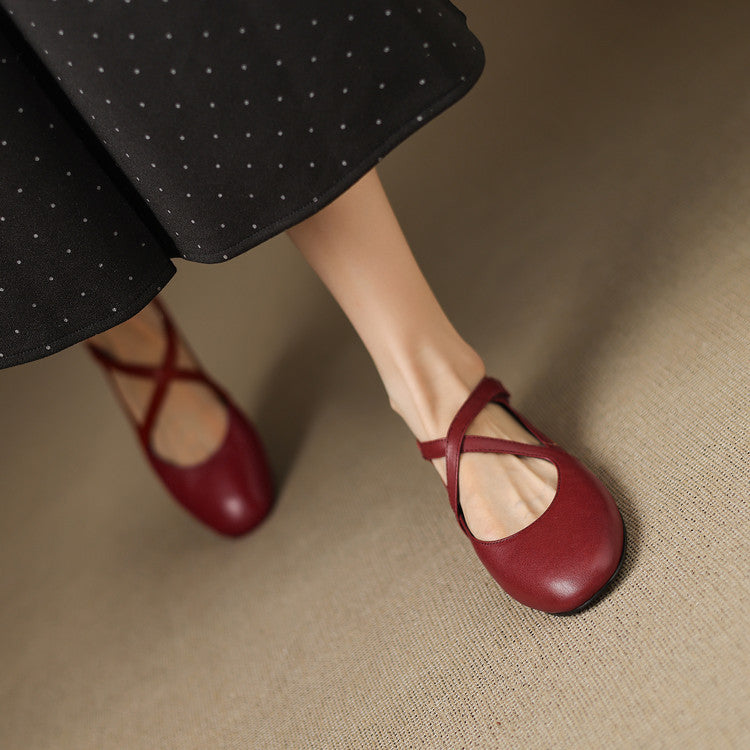 Zeor | Ballet Flats Made from Natural Leather