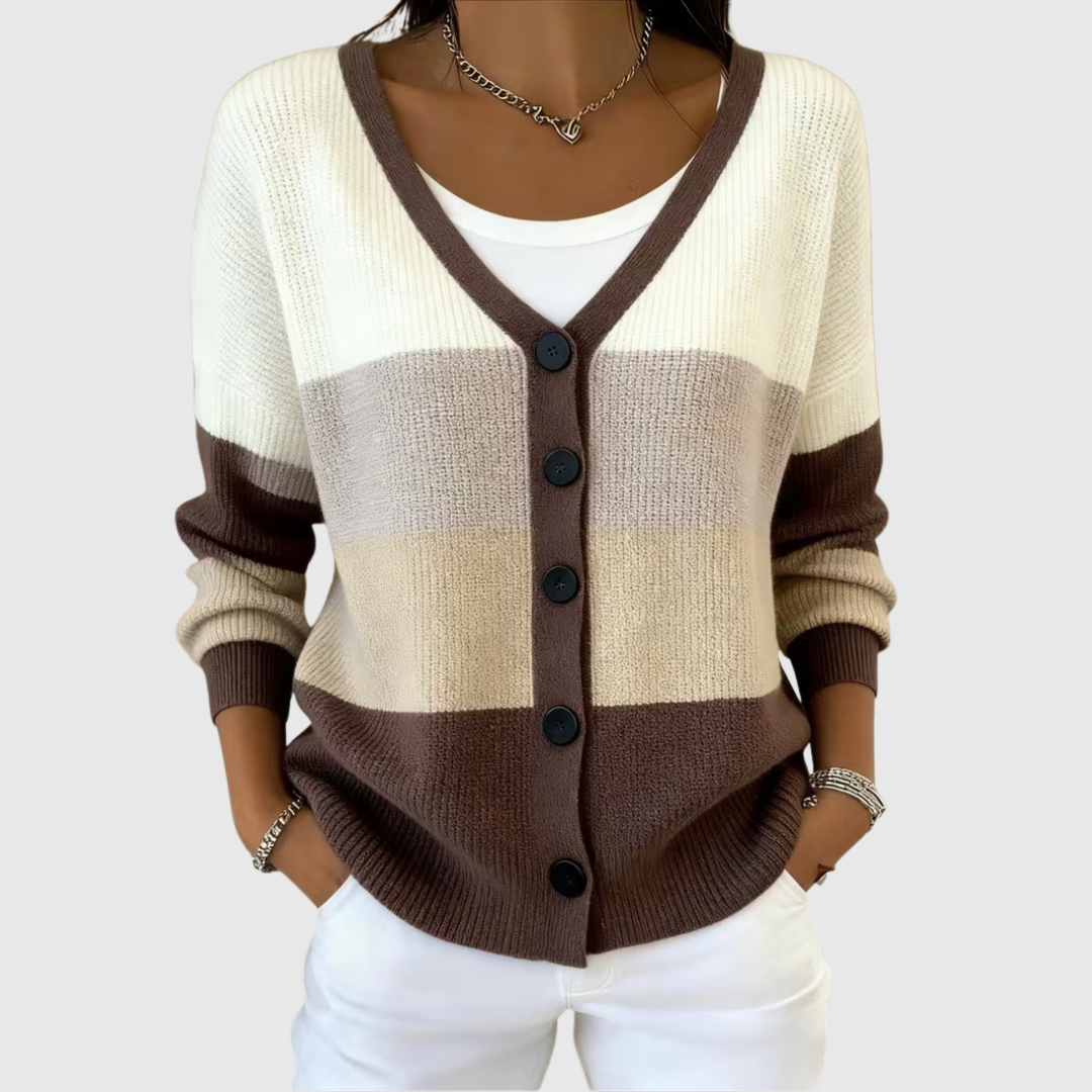 Felicia | Knitted Cardigan with Buttons