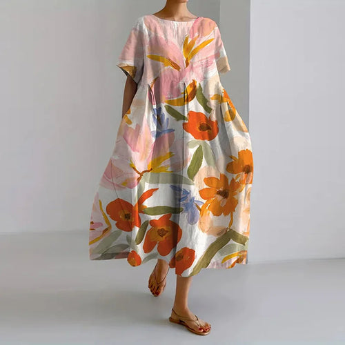 Summer Floral Dress Rosanna