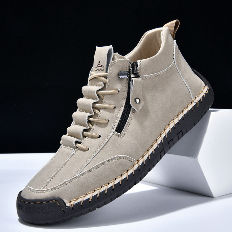 Danoir Paris™ | Men's Nubuck Shoes with Zip