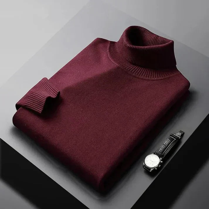 Monte Carlo Cashmere High Neck Sweater