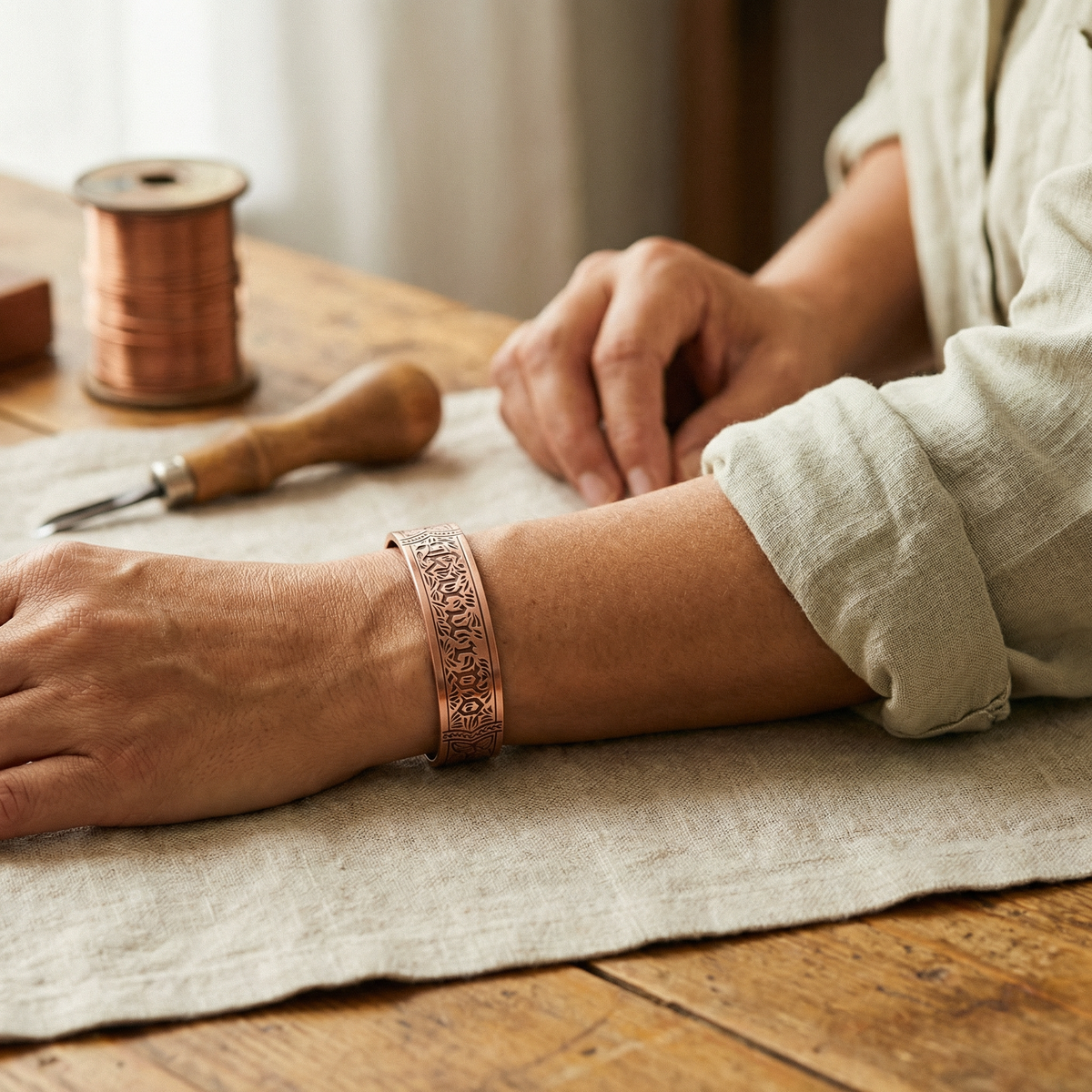 Eva Dublin Copper Bracelet