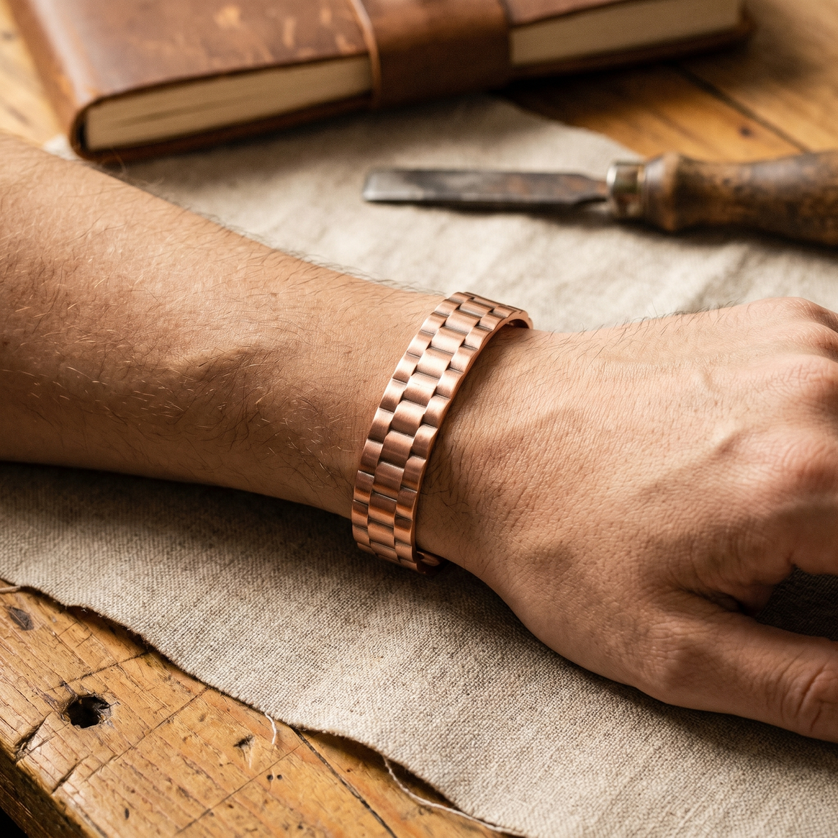Eva Dublin Men's Copper Bracelet