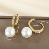 Modern Drop-Shaped Earrings