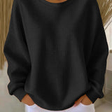 Zoe™ | Sweater with a Wide Collar