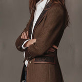 Hollis | Blazer with Striped Design