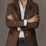 Hollis | Blazer with Striped Design