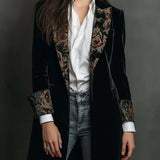 Octavia | Tailored Blazer with Baroque Finishes
