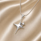 Nordstjerne Necklace in White Gold