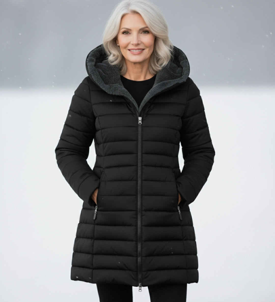 Alice | Fleece Lined Puffer Jacket