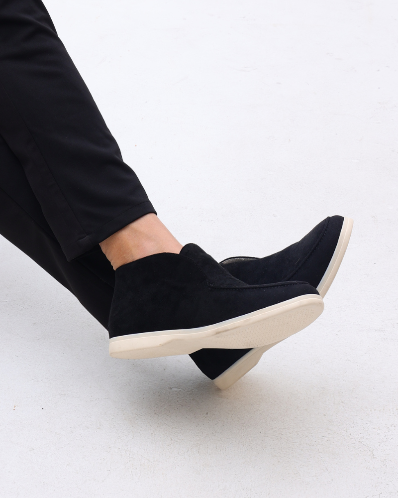 Mason | Suede Moccasin for Men, Mid-Height