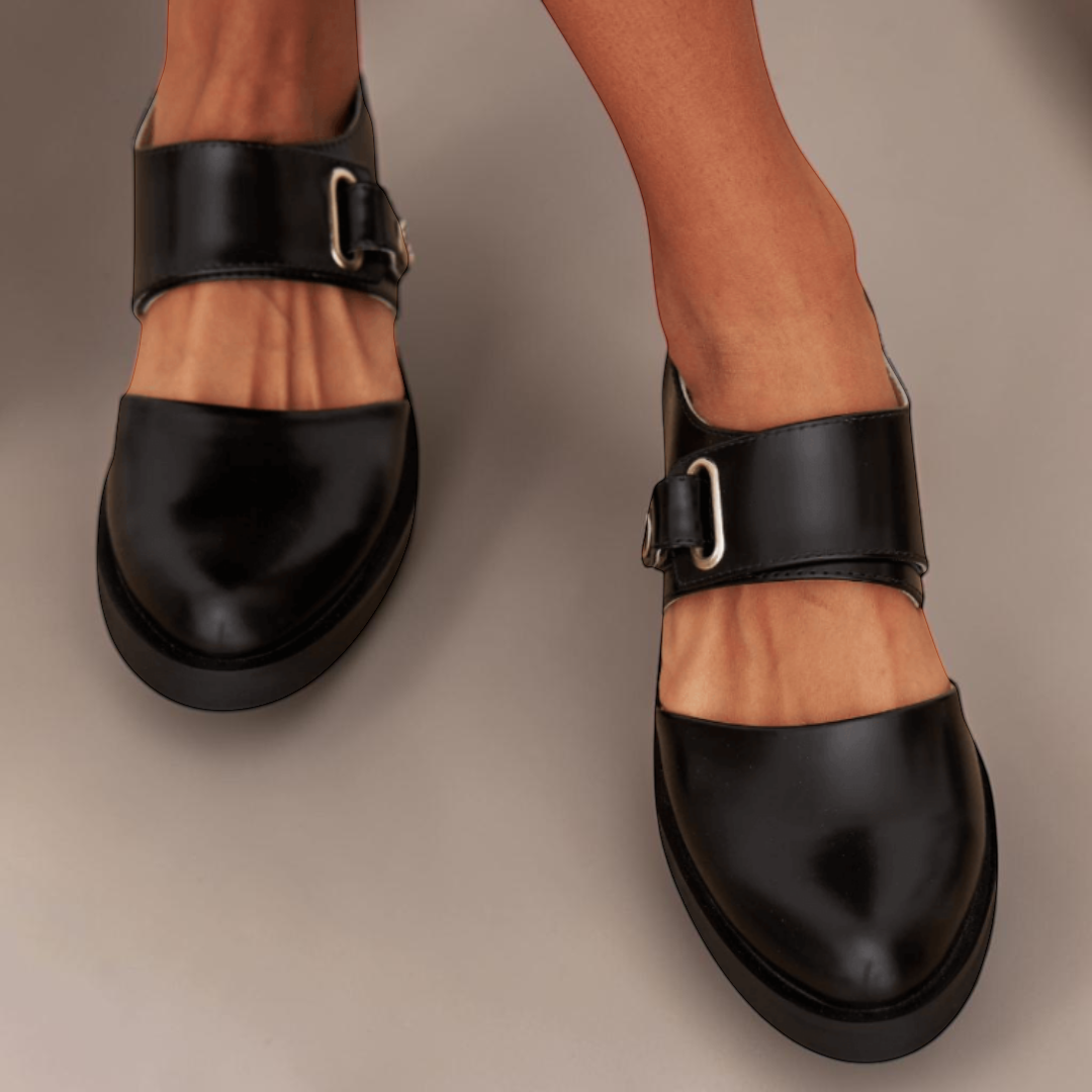 Norma | Mary Jane Shoes with Adjustable Strap