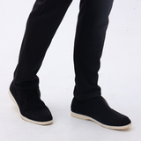 Mason | Suede Moccasin for Men, Mid-Height