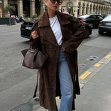 Mayra | Long Satin Coat
