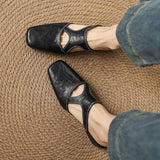 Dessa | Ballet Flats in Authentic Leather