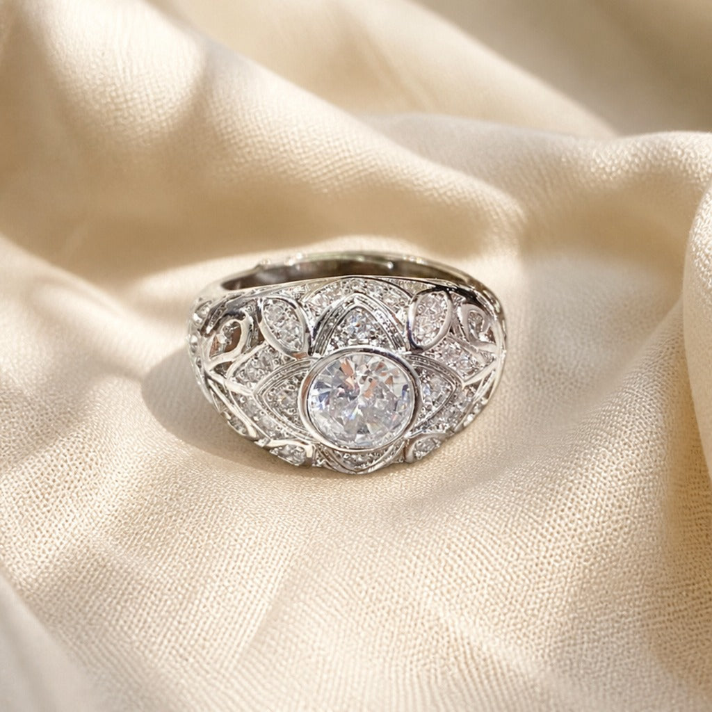 Crystal Premium Silver Ring