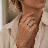 Crystal Premium Silver Ring
