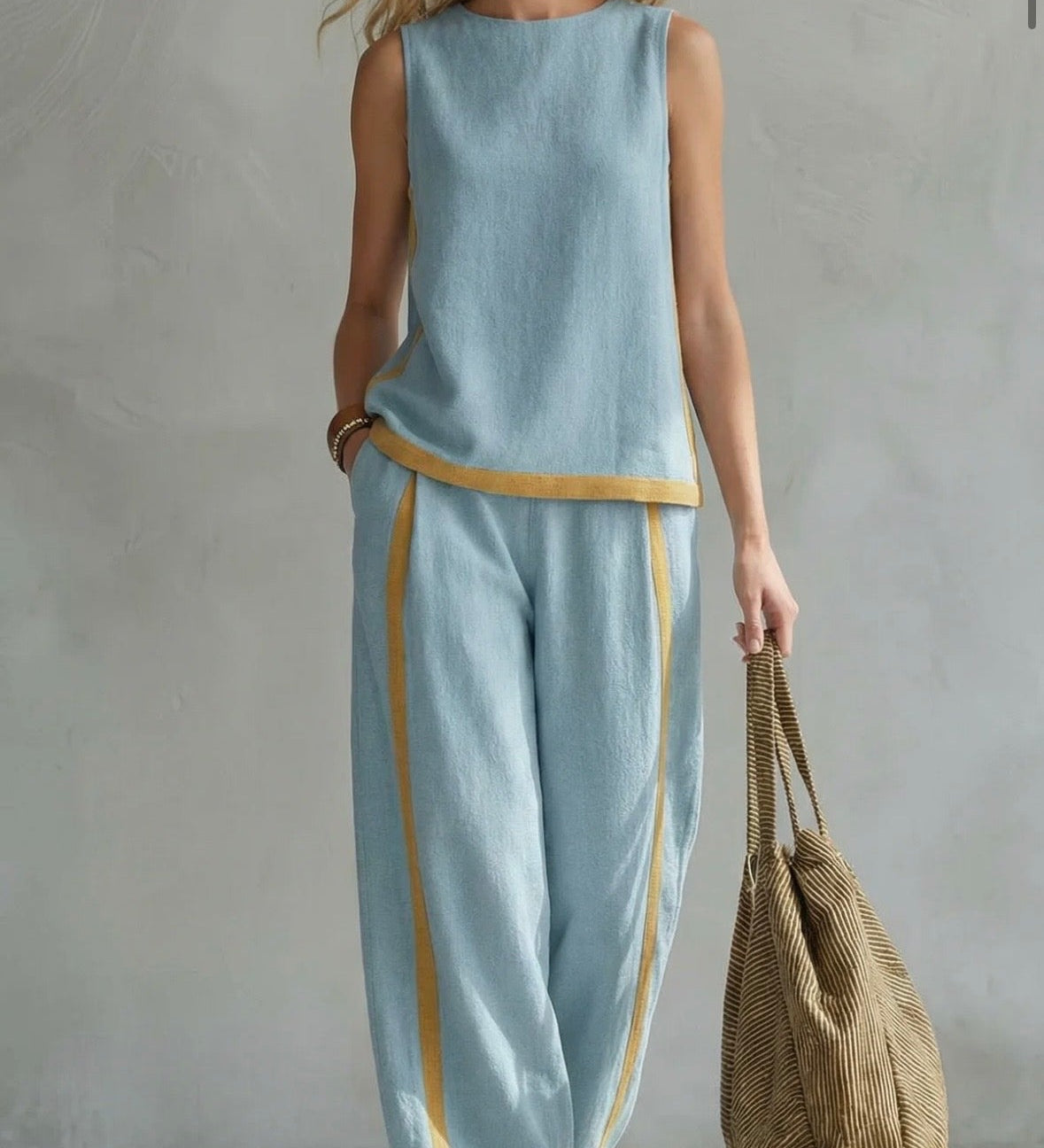 Leila I Elegant Two-Piece Set