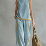 Leila I Elegant Two-Piece Set