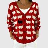 Renata | Knitted Jacket with Buttons