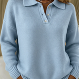 Evie™ | Polo Sweater