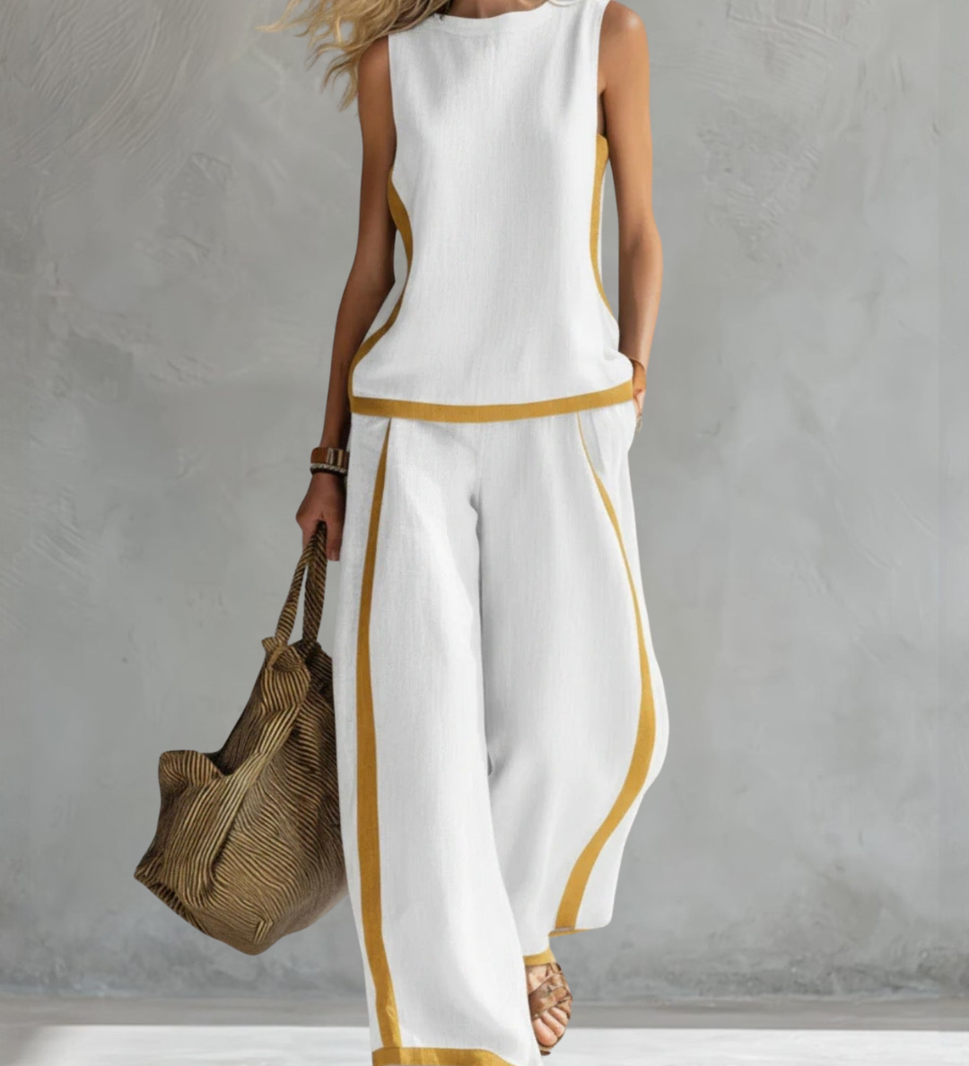 Soraya | Elegant Set with Wide Leg and Relaxed Fit