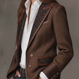 Hollis | Blazer with Striped Design
