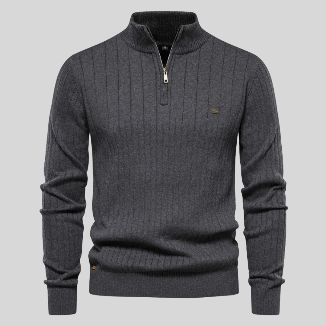 Martin | Trendy and Comfortable Zip-Up Sweater