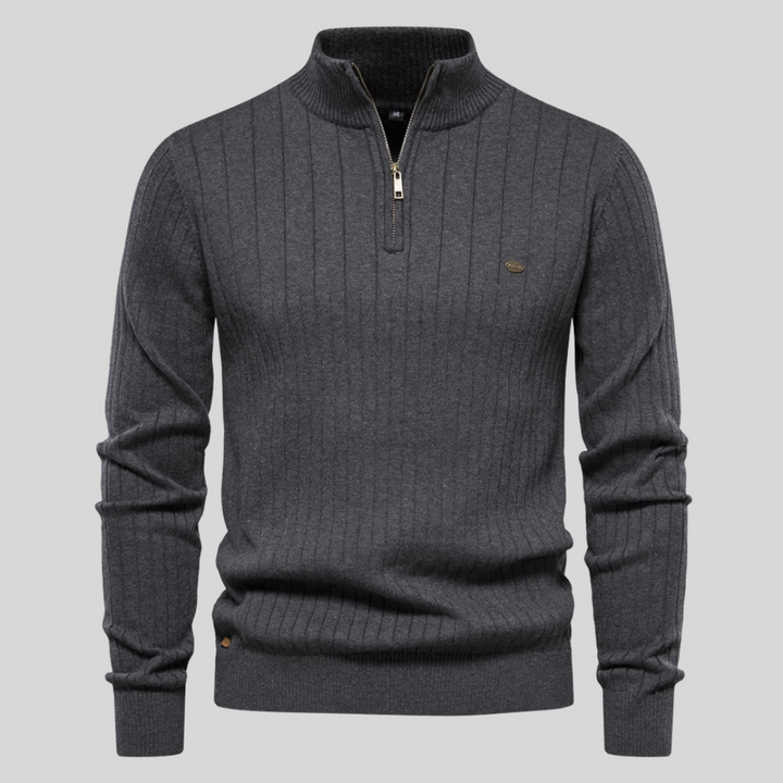 Martin | Trendy and Comfortable Zip-Up Sweater