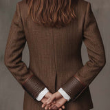 Hollis | Blazer with Striped Design