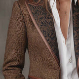 Hollis | Blazer with Striped Design