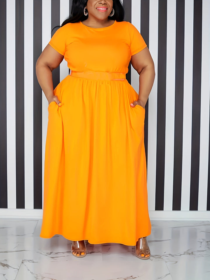 Kristina | Plus size basic dress