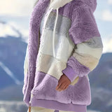 Serena | Hooded Pleated Coat