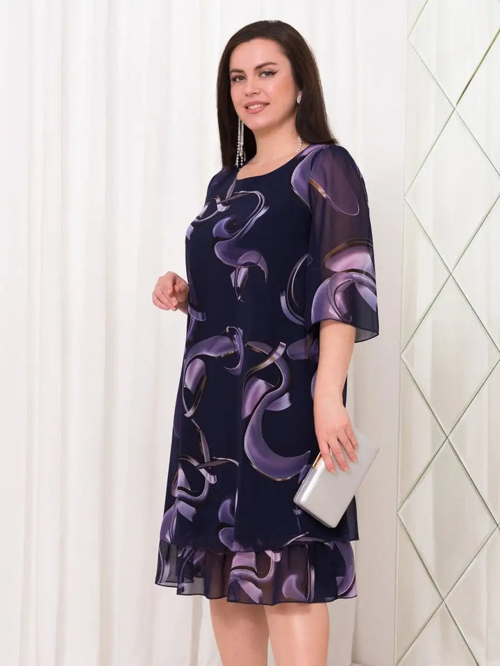 Harper | Plus Size Swirl Dress