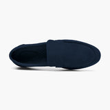 Lukas | Suede Moccasin in Old Silver Style for Men