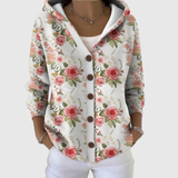 Cesarina | Knitted Cardigan with Hood