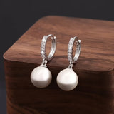 Modern Drop-Shaped Earrings