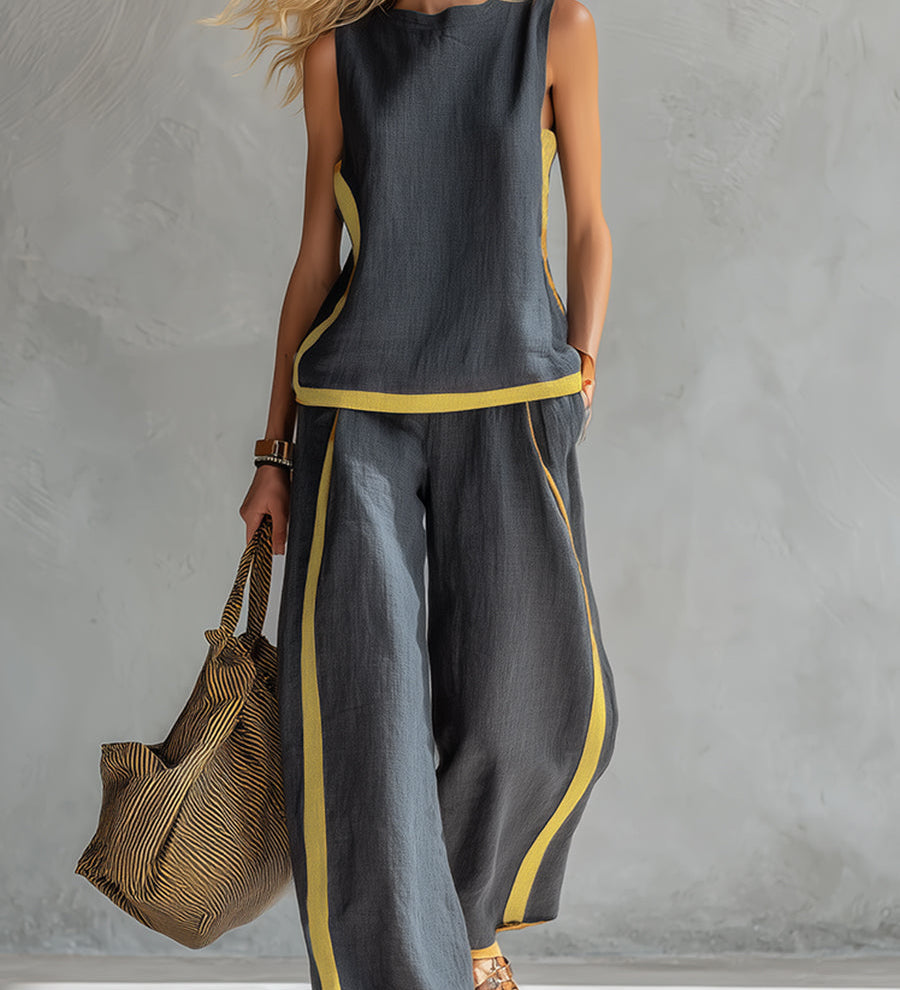 Leila I Elegant Two-Piece Set