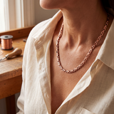 Calista Santorini Copper Necklace