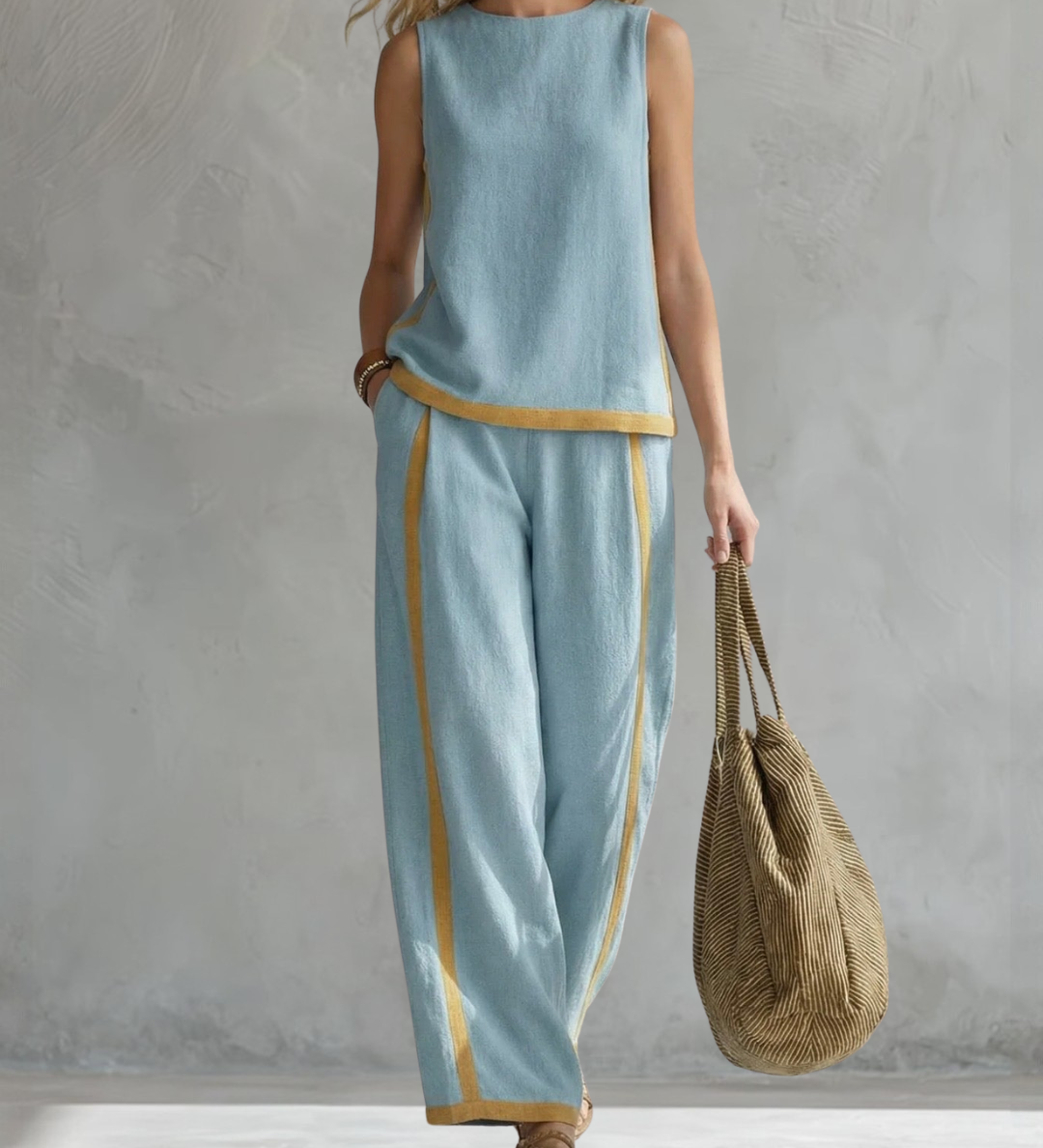 Soraya | Elegant Set with Wide Leg and Relaxed Fit
