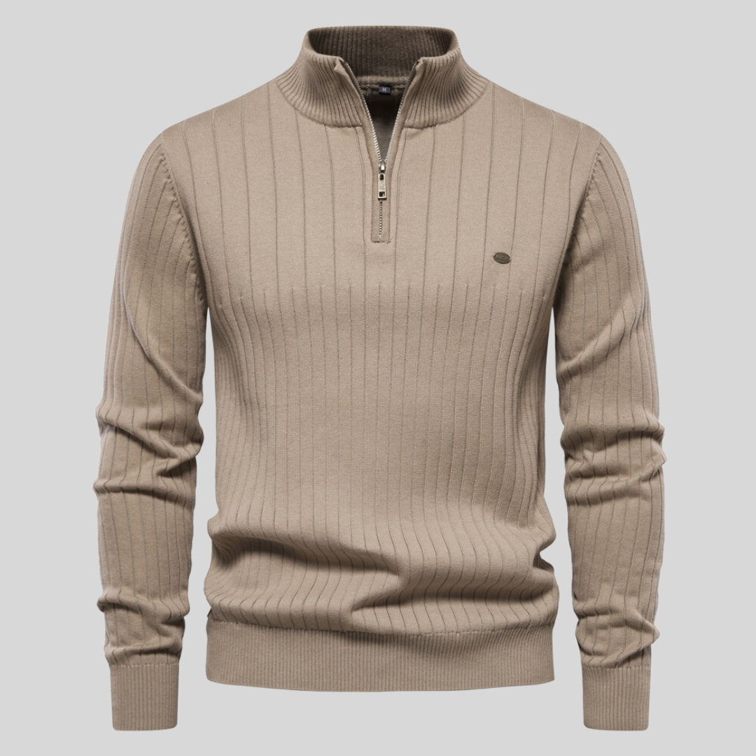 Martin | Trendy and Comfortable Zip-Up Sweater