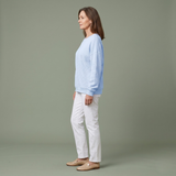 Zoe™ | Sweater with a Wide Collar
