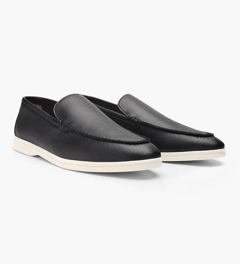 Logan | Vintage Old Money Leather Loafers for Men