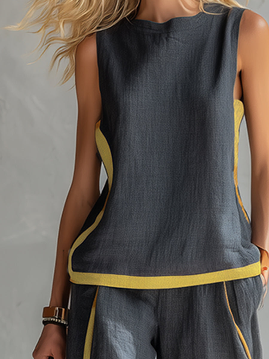Leila I Elegant Two-Piece Set