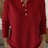 Ava™ | Calm Button-Up Sweater