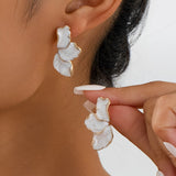Flower Petal Shaped Earrings